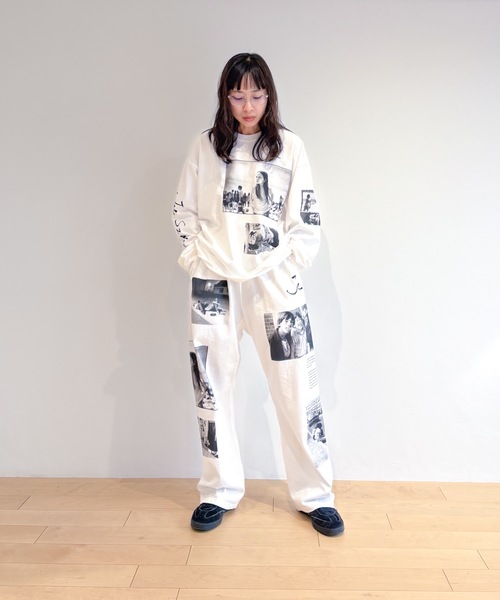 HOLIDAY(ホリデイ)の「SUPER FINE DRY L/S T-SHIRT (Joe Szabo) スーパーファインドライロングスリーブTシャツ (ジョセフスザボ)(Tシャツ/カットソー・レディース・ホワイト・XL)」の15枚目の写真