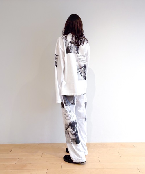 HOLIDAY(ホリデイ)の「SUPER FINE DRY L/S T-SHIRT (Joe Szabo) スーパーファインドライロングスリーブTシャツ (ジョセフスザボ)(Tシャツ/カットソー・レディース・ホワイト・XL)」の16枚目の写真