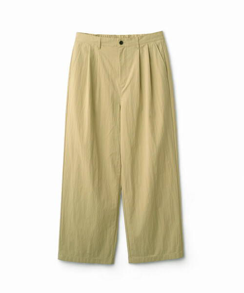 DANTON(ダントン)の「Men’s C/N Twill Double Pleated Easy Pants(チノパンツ・メンズ・ベージュ/チャコール/オリーブ・42/40/44)」の15枚目の写真