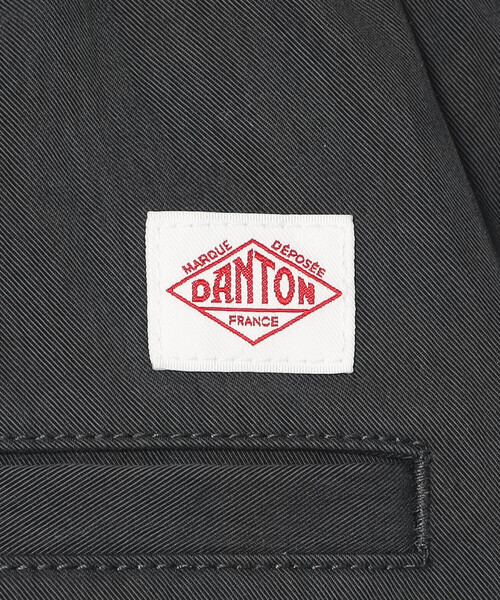DANTON(ダントン)の「Men’s C/N Twill Double Pleated Easy Pants(チノパンツ・メンズ・ベージュ/チャコール/オリーブ・42/40/44)」の14枚目の写真