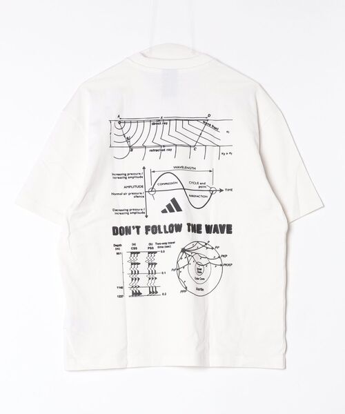 adidas（アディダス）の「アンソニー・エドワーズ 半袖Tシャツ / アディダス adidas（Tシャツ/カットソー・メンズ・ホワイト・XX-LARGE/MEDIUM/X-LARGE/X-SMALL/LARGE/SMALL）」の4枚目の写真