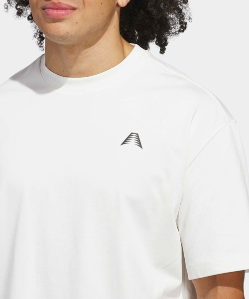 adidas（アディダス）の「アンソニー・エドワーズ 半袖Tシャツ / アディダス adidas（Tシャツ/カットソー・メンズ・ホワイト・XX-LARGE/MEDIUM/X-LARGE/X-SMALL/LARGE/SMALL）」の6枚目の写真