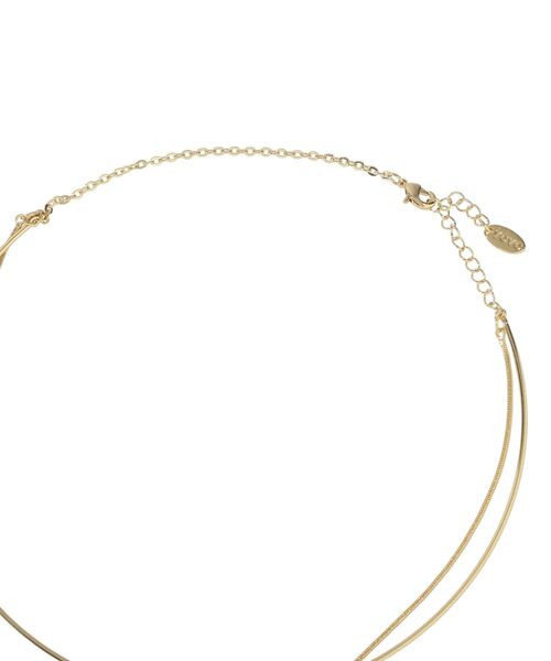 YECCA VECCA（イェッカヴェッカ）の「ハーフチョーカーY字ネックレス（ネックレス・レディース・ゴールド/シルバー・FREE）」の8枚目の写真