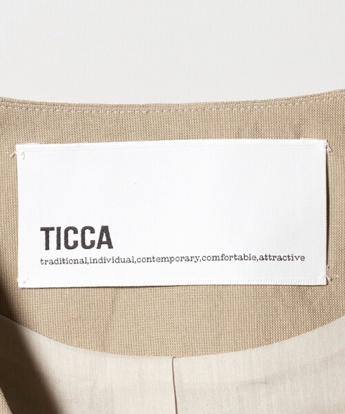 TICCA（ティッカ）の「＜TICCA＞Vネック ベスト（ベスト・レディース・ベージュ/その他1・FREE）」の20枚目の写真
