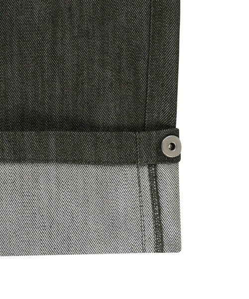OJOS（オホス）の「Metal Denim Pants / Khaki（デニムパンツ・レディース・その他・1/2/3）」の4枚目の写真