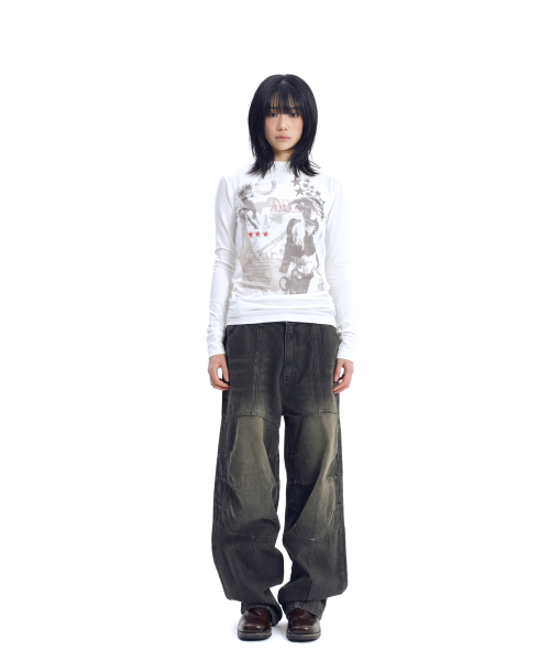 AAKAM(アーカム)の「Western Muse Long Sleeve (White)(Tシャツ/カットソー・レディース・その他・1/2)」の11枚目の写真