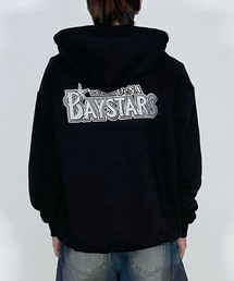 セール】BAYSTARS CROPPED VARSITY JACKET/【野球観戦コーデ】横浜DeNA