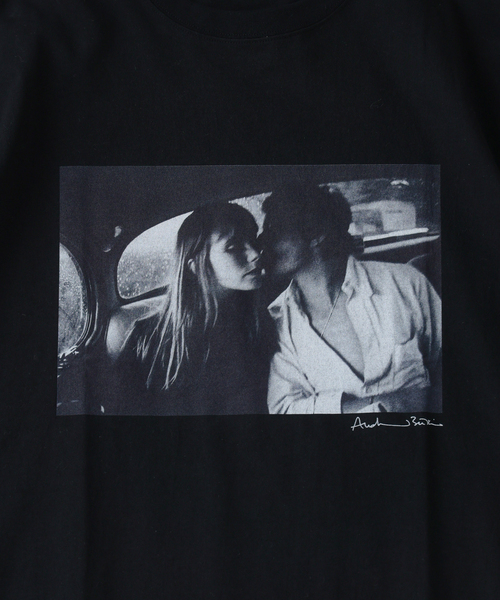 Couture d'adam（クチュールドアダム）の「COUTURE D’ADAM(クチュール ド アダム) Jane&Serge in the Taxi Tシャツ（Tシャツ/カットソー・メンズ・ブラック/ホワイト・40/42）」の9枚目の写真