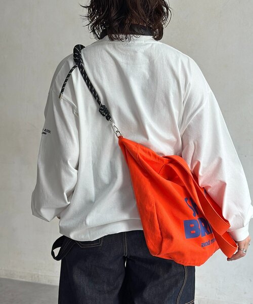 U.S. POLO ASSN.（ユーエスポロアッスン）の「スピンドルバルーンロンT（Tシャツ/カットソー・レディース・チャコールグレー/オフホワイト/グレー/サックスブルー・LARGE/MEDIUM）」の10枚目の写真