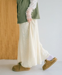 niko and... | 2SETレースロングスカート(スカート)