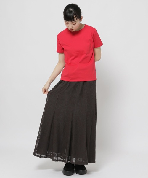 niko and...(ニコアンド)の「2SETレースロングスカート(スカート・レディース・アイボリー/チャコール/イエロー/ブルー・FREE)」の11枚目の写真