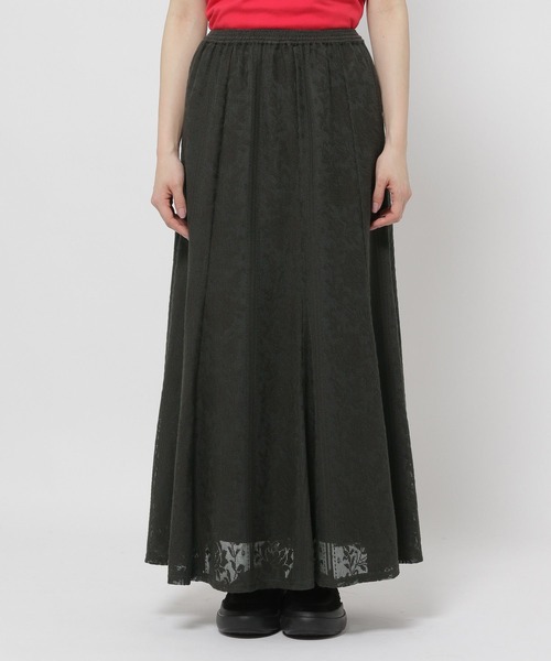 niko and...(ニコアンド)の「2SETレースロングスカート(スカート・レディース・アイボリー/チャコール/イエロー/ブルー・FREE)」の19枚目の写真