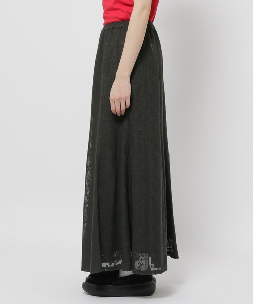 niko and...(ニコアンド)の「2SETレースロングスカート(スカート・レディース・アイボリー/チャコール/イエロー/ブルー・FREE)」の20枚目の写真