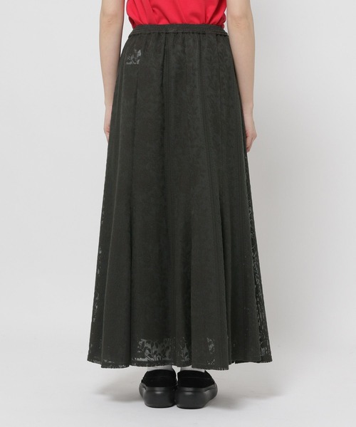 niko and...(ニコアンド)の「2SETレースロングスカート(スカート・レディース・アイボリー/チャコール/イエロー/ブルー・FREE)」の21枚目の写真