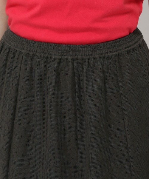 niko and...(ニコアンド)の「2SETレースロングスカート(スカート・レディース・アイボリー/チャコール/イエロー/ブルー・FREE)」の22枚目の写真