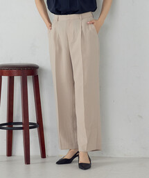 COMME CA ISM | 【ＵＶカット・吸汗速乾・接触冷感】ki re ri ポリエステルストレッチドライツイル ストレートパンツ/セットアップ対応(その他パンツ)