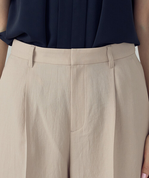 COMME CA ISM（コムサイズム）の「【ＵＶカット・吸汗速乾・接触冷感】ki re ri ポリエステルストレッチドライツイル ストレートパンツ/セットアップ対応（その他パンツ・レディース・ベージュ/ブラック・SMALL/MEDIUM/LARGE）」の17枚目の写真