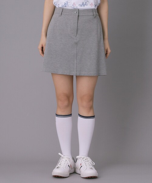 adabat(アダバット)の「【ADABAT NAVY】UVポンチAラインスカート(スカート・レディース・グレー/ホワイト/ネイビー・42/40/38)」の16枚目の写真