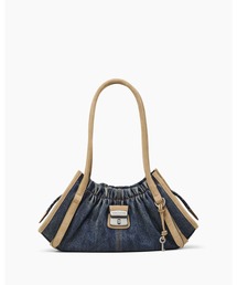 THE QUILTED DENIM DUAL BAG SHOULDER MINI/ザ キルテッド デニム