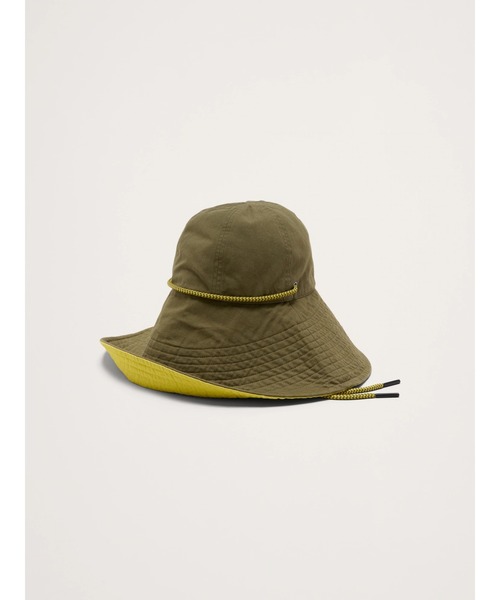 Banana Republic(バナナリパブリック)の「コットン キャンバス サン ハット(ハット・レディース・ベージュ/オリーブ・ONE SIZE)」の2枚目の写真