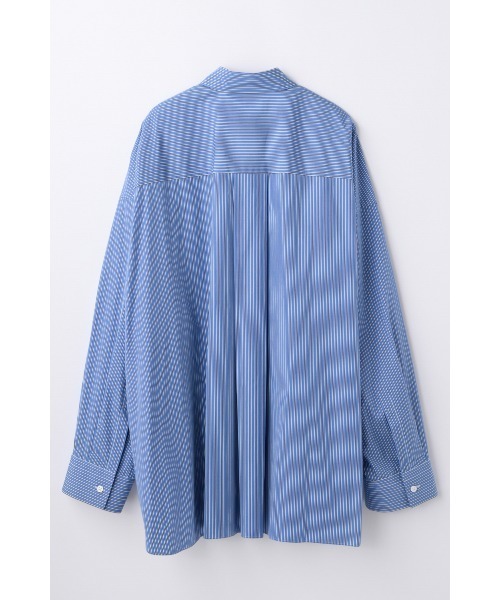 ENFOLD(エンフォルド)の「TWO-WAY BASIC SHIRT(シャツ/ブラウス・レディース・ブルー・38)」の2枚目の写真