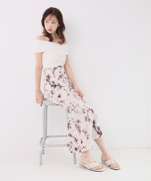 VIVIAN(ヴィヴィアン)の「シャーリングクリアヒールトングサンダル(サンダル・レディース・アイボリー/イエロー/ブラック・LL/L/M/S)」の10枚目の写真