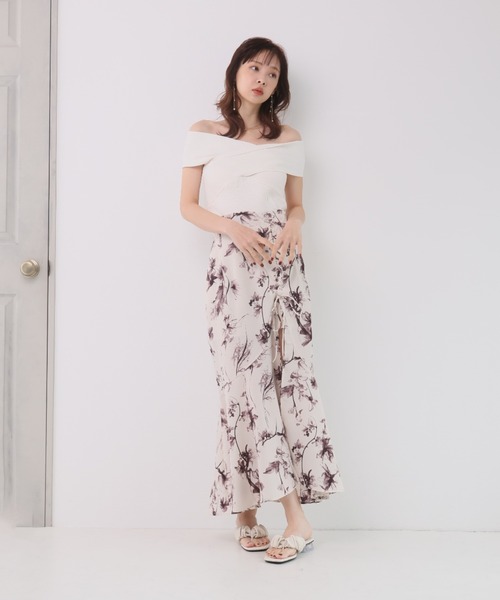 VIVIAN(ヴィヴィアン)の「シャーリングクリアヒールトングサンダル(サンダル・レディース・アイボリー/イエロー/ブラック・LL/L/M/S)」の11枚目の写真