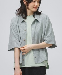 【別注】アディダス adidas SOFTLUX シアー ルーズフィット 襟付き 半袖シャツ 限定コラボ