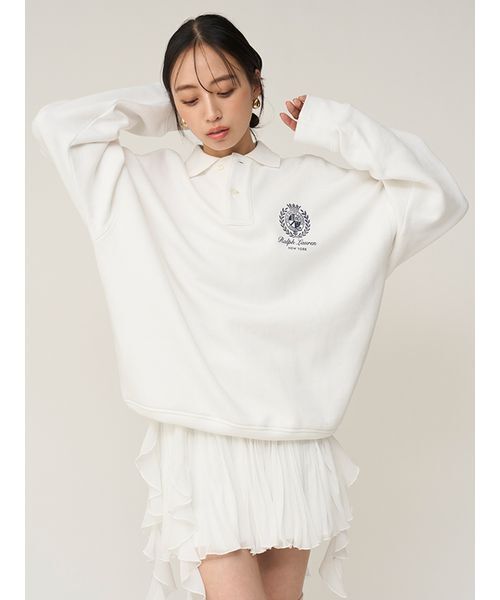 SNIDEL（スナイデル）の「【POLO RALPH LAUREN】スウェット（スウェット・レディース・ホワイト・XS）」の7枚目の写真
