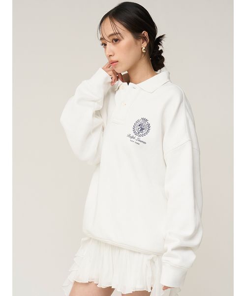 SNIDEL（スナイデル）の「【POLO RALPH LAUREN】スウェット（スウェット・レディース・ホワイト・XS）」の9枚目の写真