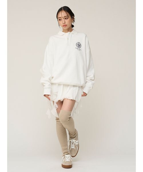 SNIDEL（スナイデル）の「【POLO RALPH LAUREN】スウェット（スウェット・レディース・ホワイト・XS）」の14枚目の写真