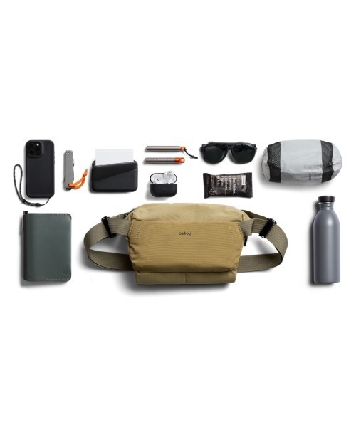 Bellroy(ベルロイ)の「bellroy/ベルロイ/Bellroy Venture Sling 6L ボディバッグ ウェストポーチ(ボディバッグ/ウエストポーチ・メンズ・グレー/ダークグリーン/タン・ONE SIZE)」の20枚目の写真