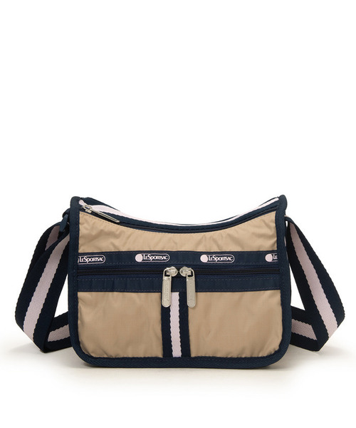 LeSportsac(レスポートサック)の「SMALL EVERYDAY BAG スペクテイターボーン/ネイビー(ショルダーバッグ・レディース・ベージュ・FREE)」の4枚目の写真