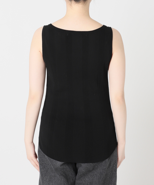 FRAMeWORK（フレームワーク）の「18Gランダムリブニットタンク（タンクトップ・レディース・ブラック/ブラウン/ホワイト・FREE）」の17枚目の写真