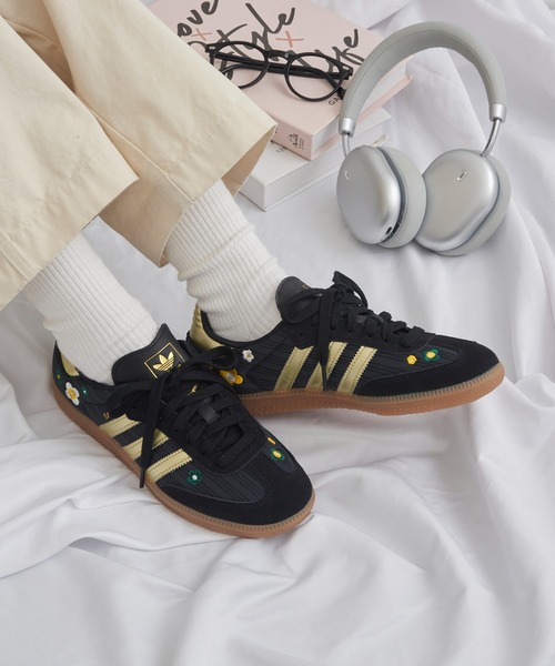 セール】【adidas】SAMBA OG W フラワー刺繍2（スニーカー）｜adidas