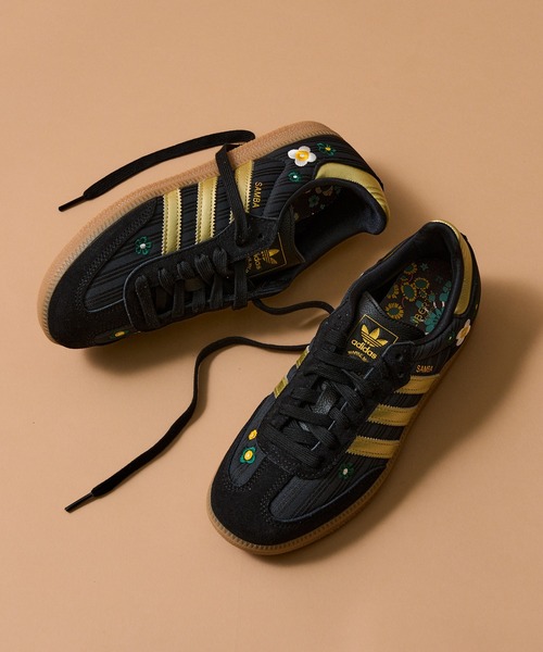 セール】【adidas】SAMBA OG W フラワー刺繍2（スニーカー）｜adidas