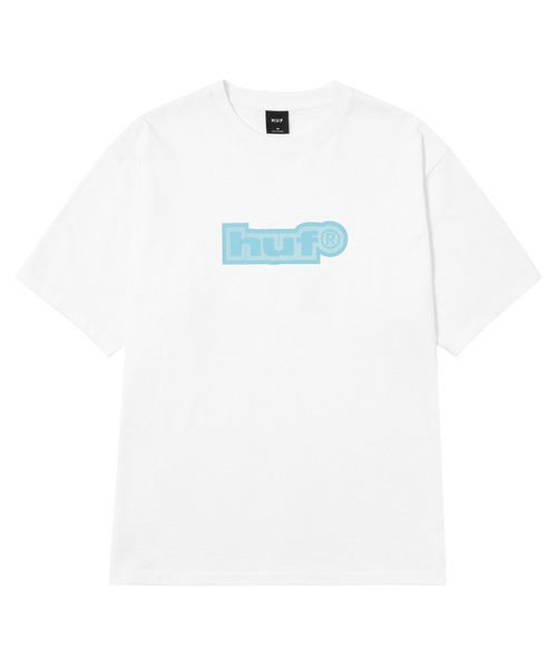 HUF(ハフ)の「89 OUTLINE TEE(Tシャツ/カットソー・メンズ・ダークグリーン/アッシュグレー/ブラック/ホワイト・XXL/XL/L/M/S)」の5枚目の写真