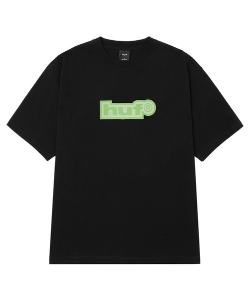 HUF(ハフ)の「89 OUTLINE TEE(Tシャツ/カットソー・メンズ・ダークグリーン/アッシュグレー/ブラック/ホワイト・XXL/XL/L/M/S)」の7枚目の写真