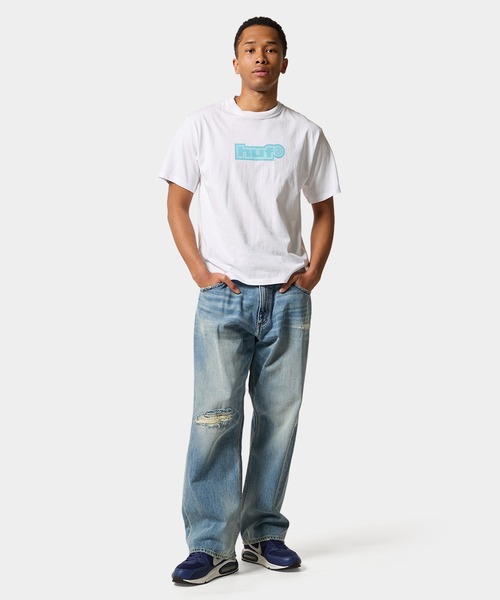 HUF(ハフ)の「89 OUTLINE TEE(Tシャツ/カットソー・メンズ・ダークグリーン/アッシュグレー/ブラック/ホワイト・XXL/XL/L/M/S)」の13枚目の写真