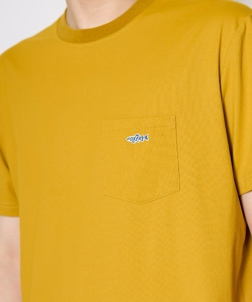 Foxfire(フォックスファイヤー)の「TS FISH PK T S/S(Tシャツ/カットソー・メンズ・ブラック/オフホワイト/イエロー/ライトブルー・M/L/S/XL)」の6枚目の写真