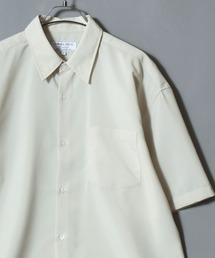 Lightweight Quick-Dry Polyester Shirt/＜セットアップ可＞まるで空気 軽量ポリエステルドライ半袖シャツ メンズ トップス レギュラーカラーシャツ