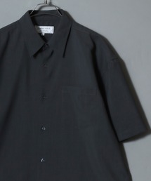 Lightweight Quick-Dry Polyester Shirt/＜セットアップ可＞まるで空気 軽量ポリエステルドライ半袖シャツ メンズ トップス レギュラーカラーシャツ
