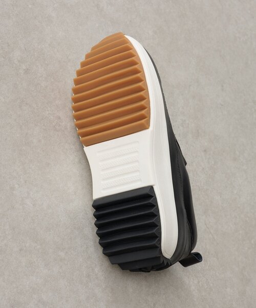 BEARDSLEY（ビアズリー）の「レザースリッポン（スニーカー・レディース・ホワイト/ブラック系その他2・24cm/25cm/24.5cm/23.5cm/23cm/22.5cm）」の9枚目の写真