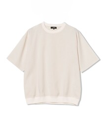 BEAMS HEART（ビームスハート）の「【6/18値下げ】麻混 メランジ 布帛 Tシャツ（ユニセックス）（Tシャツ/カットソー）」