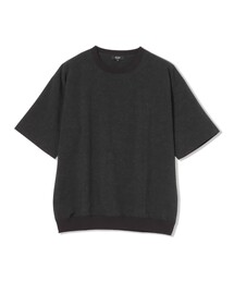 BEAMS HEART（ビームスハート）の「【6/18値下げ】麻混 メランジ 布帛 Tシャツ（ユニセックス）（Tシャツ/カットソー）」