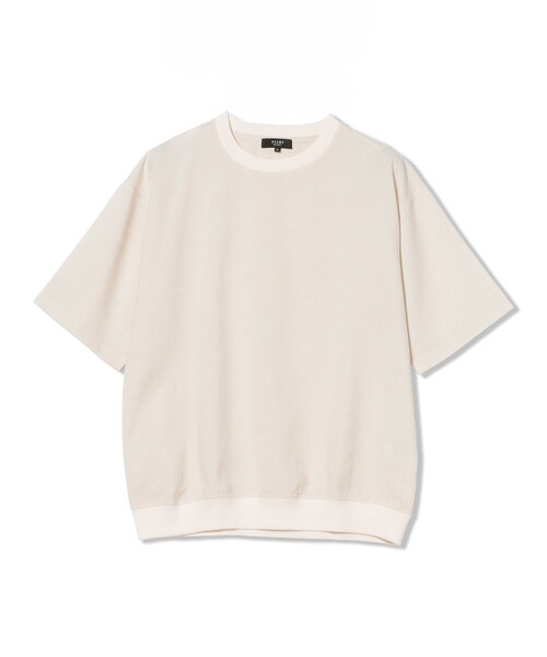 BEAMS HEART(ビームスハート)の「【6/18値下げ】麻混 メランジ 布帛 Tシャツ(ユニセックス)(Tシャツ/カットソー・メンズ・オフホワイト/チャコールグレー/ネイビー・S/L/XL/M)」の19枚目の写真
