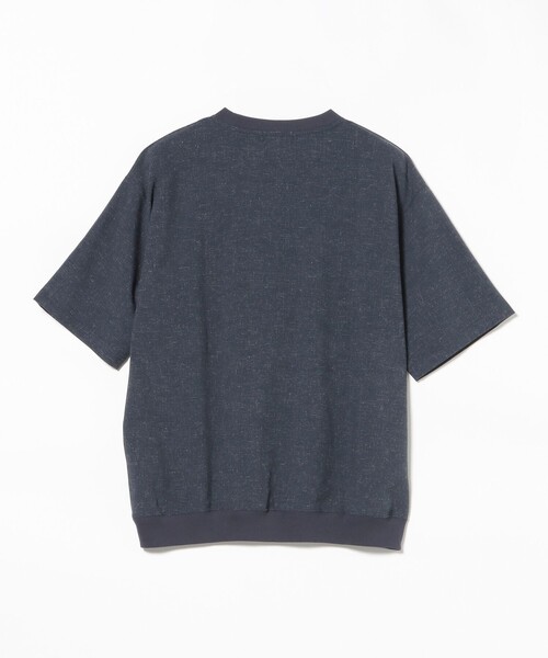 BEAMS HEART(ビームスハート)の「【6/18値下げ】麻混 メランジ 布帛 Tシャツ(ユニセックス)(Tシャツ/カットソー・メンズ・オフホワイト/チャコールグレー/ネイビー・S/L/XL/M)」の10枚目の写真