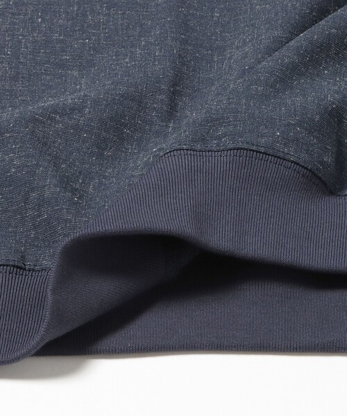 BEAMS HEART(ビームスハート)の「【6/18値下げ】麻混 メランジ 布帛 Tシャツ(ユニセックス)(Tシャツ/カットソー・メンズ・オフホワイト/チャコールグレー/ネイビー・S/L/XL/M)」の8枚目の写真