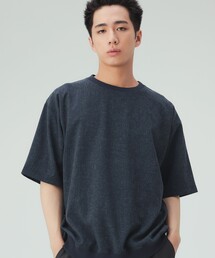 【6/18値下げ】麻混 メランジ 布帛 Tシャツ（ユニセックス）