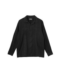 HYSTERIC GLAMOUR | SKULL STRAP刺繍 キューバシャツ(シャツ/ブラウス)